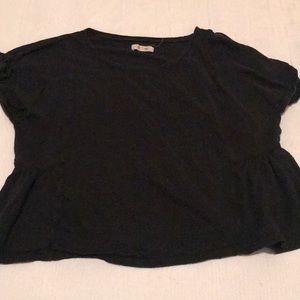 Madewell basic T crop